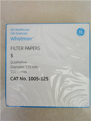 Cytiva WHATMAN 5號(hào)定性濾紙125mm直徑1005-125